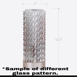 Iridescent Metal Uplight 15 , Set of 2